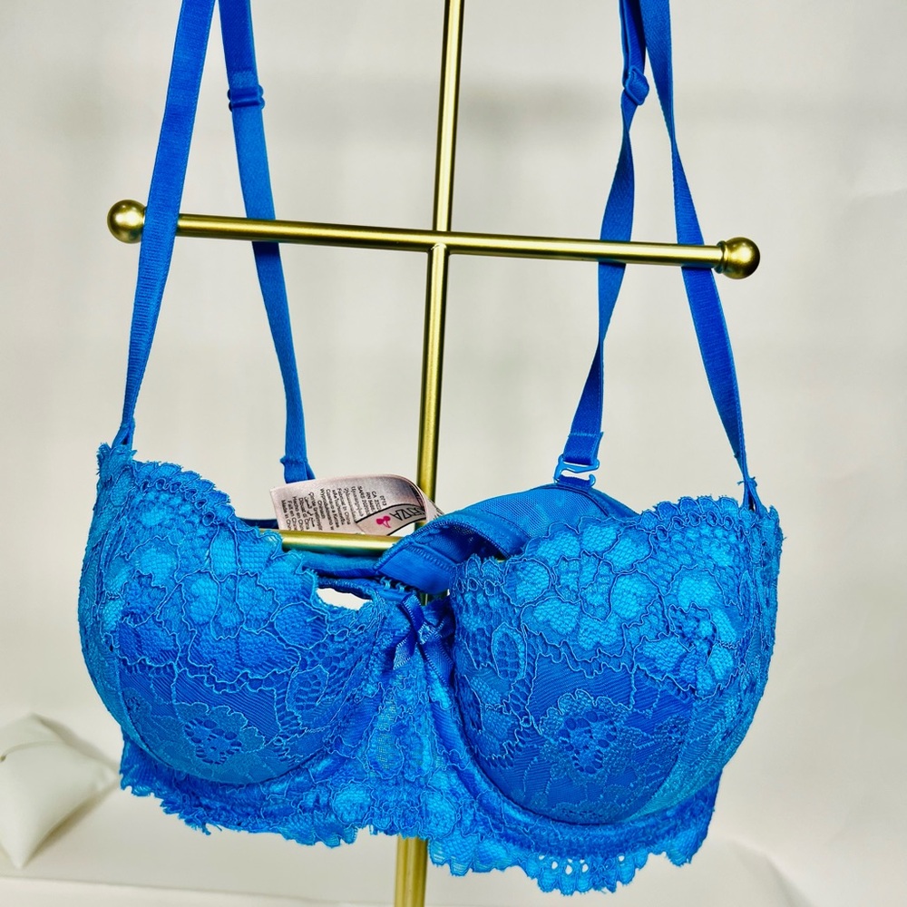 La SENZA Electric Blue Lace Bra